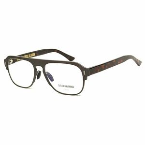 Cutler And Gross CGOP  1365 002 Eyeglasses Brown Frame 55mm